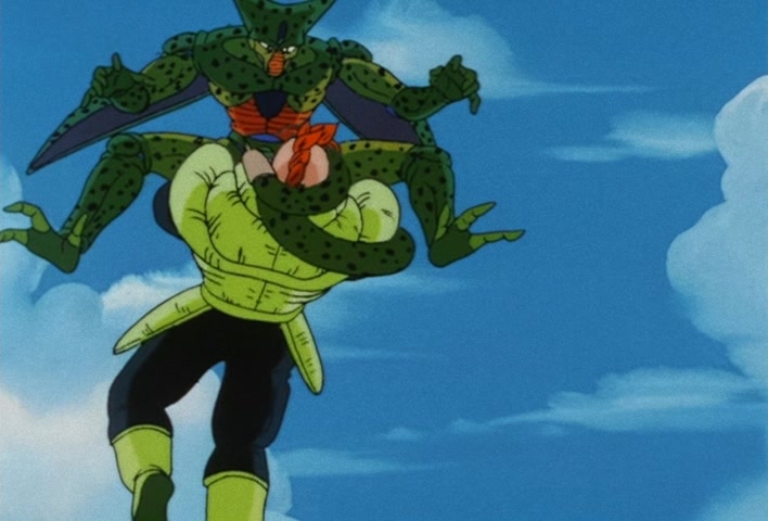 Dragon Ball Z Ep 151: One Final Remaining Hope… The Silent Warrior No. 16 Takes Action!! @ 20:00