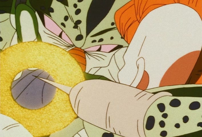 Dragon Ball Z Ep 151: One Final Remaining Hope… The Silent Warrior No. 16 Takes Action!! @ 20:06