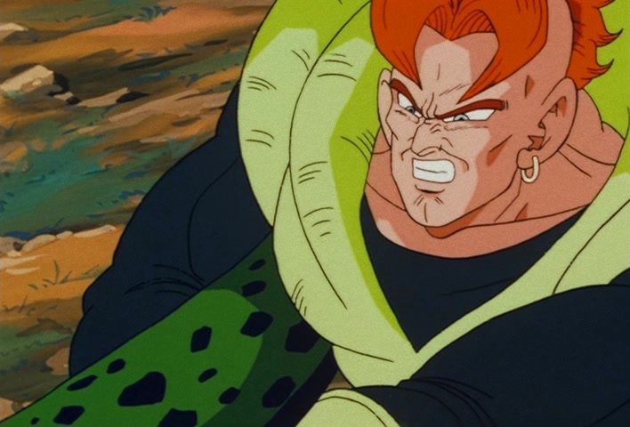 Dragon Ball Z Ep 151: One Final Remaining Hope… The Silent Warrior No. 16 Takes Action!! @ 20:41