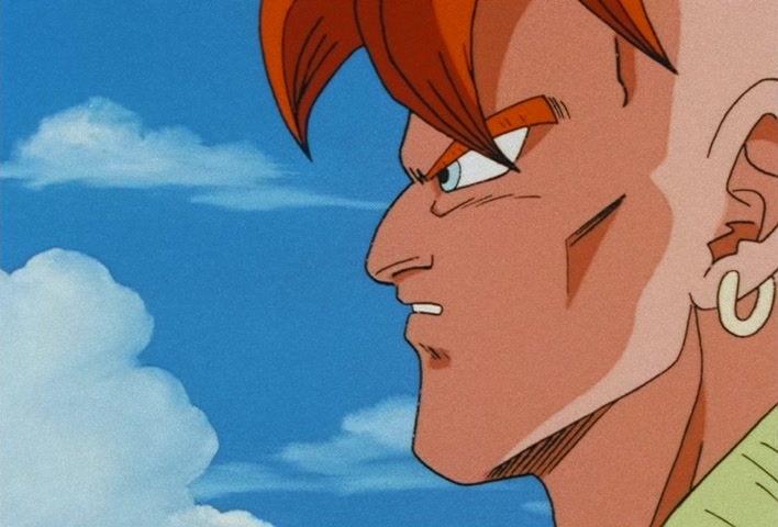 Dragon Ball Z Ep 151: One Final Remaining Hope… The Silent Warrior No. 16 Takes Action!! @ 22:02