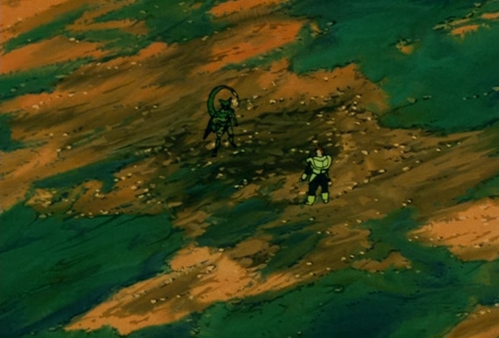 Dragon Ball Z Ep 151: One Final Remaining Hope… The Silent Warrior No. 16 Takes Action!! @ 22:14
