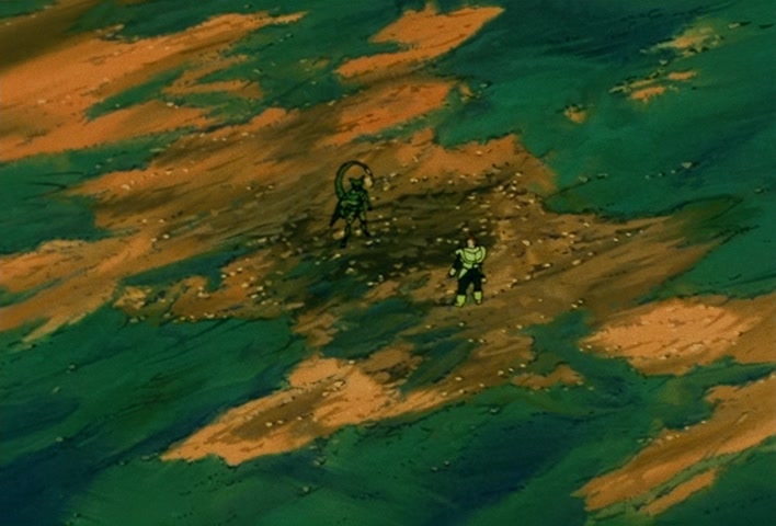 Dragon Ball Z Ep 151: One Final Remaining Hope… The Silent Warrior No. 16 Takes Action!! @ 22:19