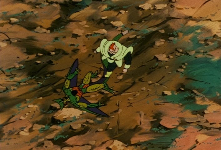 Dragon Ball Z Ep 152: No. 17 is Swallowed… The Transforming Cell is a Super Gourmet @ 02:13
