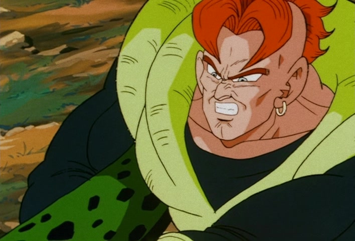 Dragon Ball Z Ep 152: No. 17 is Swallowed… The Transforming Cell is a Super Gourmet @ 02:25