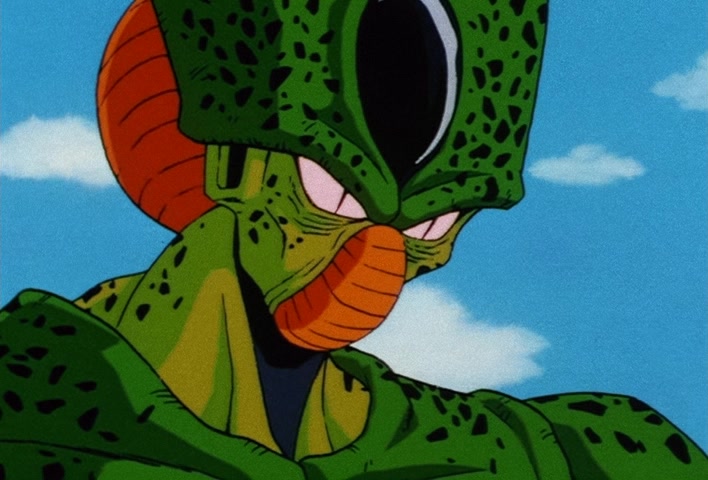 Dragon Ball Z Ep 152: No. 17 is Swallowed… The Transforming Cell is a Super Gourmet @ 04:03