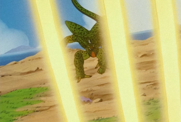 Dragon Ball Z Ep 152: No. 17 is Swallowed… The Transforming Cell is a Super Gourmet @ 04:32