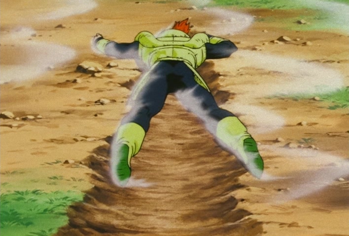 Dragon Ball Z Ep 152: No. 17 is Swallowed… The Transforming Cell is a Super Gourmet @ 05:07