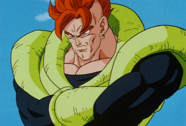 Dragon Ball Z Ep 152: No. 17 is Swallowed… The Transforming Cell is a Super Gourmet @ 06:23