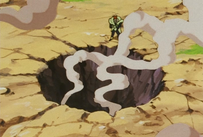 Dragon Ball Z Ep 152: No. 17 is Swallowed… The Transforming Cell is a Super Gourmet @ 08:24