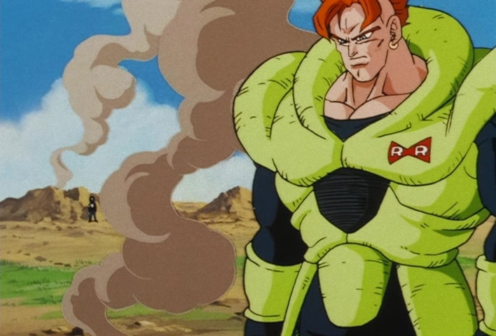 Dragon Ball Z Ep 152: No. 17 is Swallowed… The Transforming Cell is a Super Gourmet @ 08:48