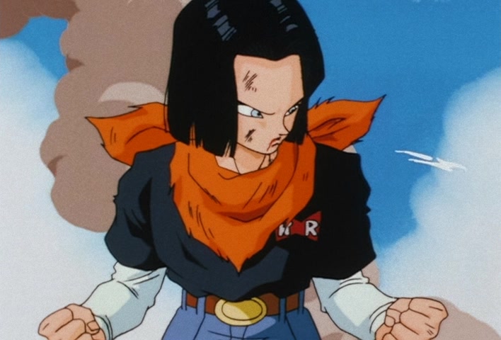 Dragon Ball Z Ep 152: No. 17 is Swallowed… The Transforming Cell is a Super Gourmet @ 09:17