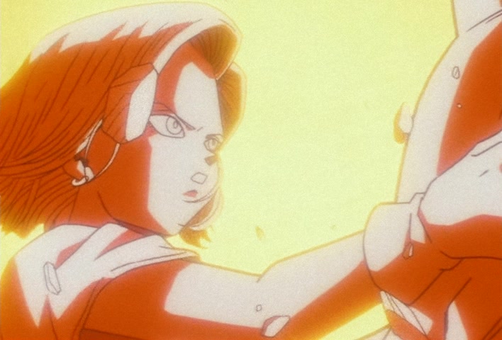 Dragon Ball Z Ep 152: No. 17 is Swallowed… The Transforming Cell is a Super Gourmet @ 21:45