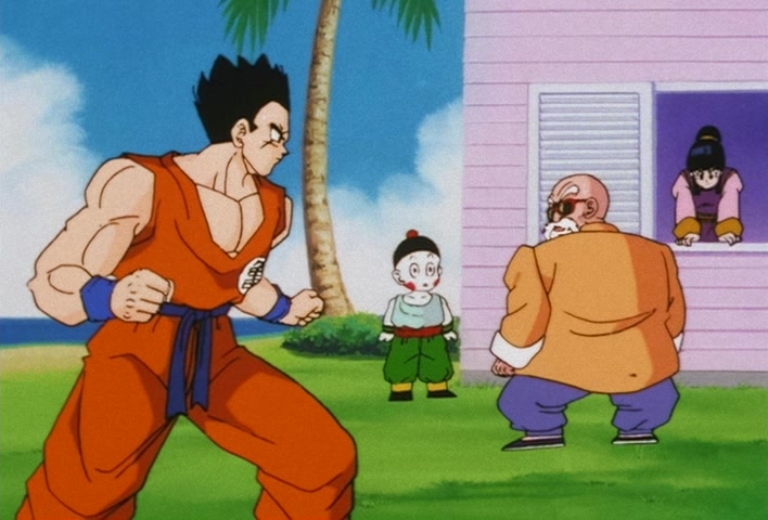 Dragon Ball Z Ep 153: Tomorrow I am Going to Pulverize You!! Goku's Challenge @ 08:36