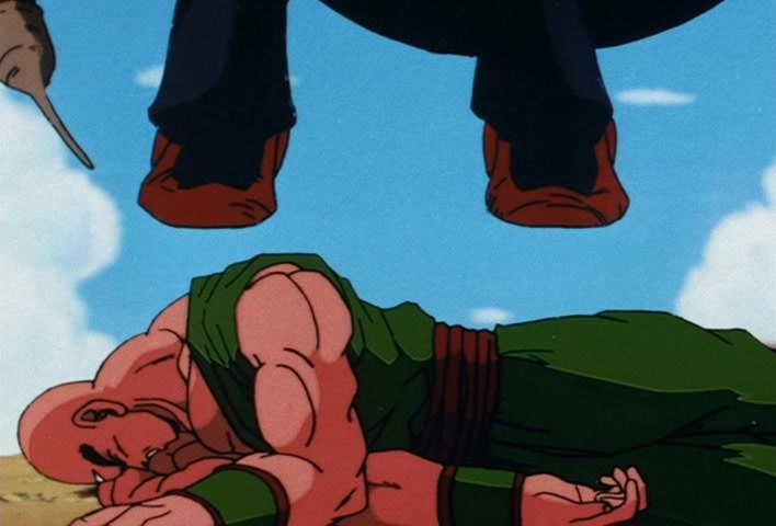 Dragon Ball Z Ep 153: Tomorrow I am Going to Pulverize You!! Goku's Challenge @ 11:06