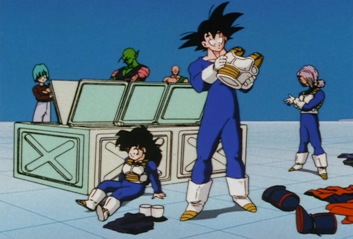 Dragon Ball Z Ep 154: I'll Finish Everything!! A Reborn Vegeta, Father and Son, Sally Forth @ 10:15