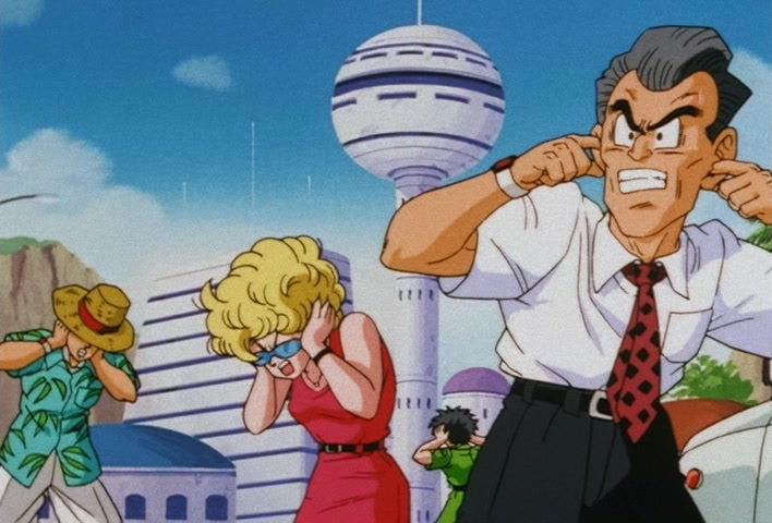 Dragon Ball Z Ep 154: I'll Finish Everything!! A Reborn Vegeta, Father and Son, Sally Forth @ 14:07