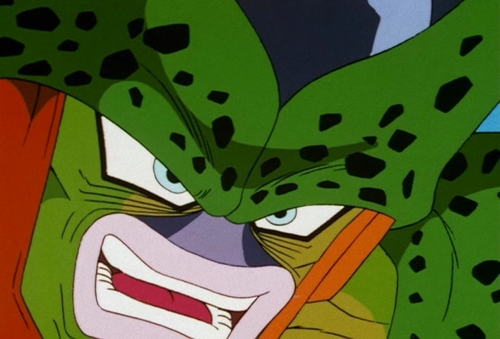 Dragon Ball Z Ep 156: On Your Knees, Cell! I am Super Vegeta!! @ 04:04