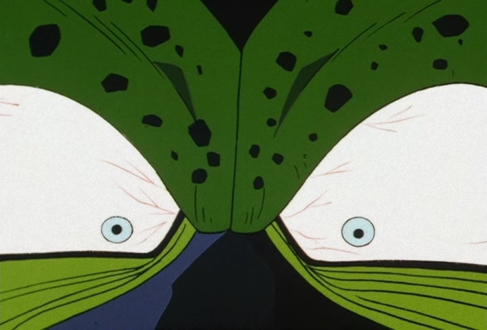 Dragon Ball Z Ep 156: On Your Knees, Cell! I am Super Vegeta!! @ 04:16