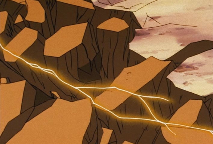 Dragon Ball Z Ep 156: On Your Knees, Cell! I am Super Vegeta!! @ 04:51