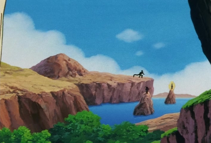 Dragon Ball Z Ep 156: On Your Knees, Cell! I am Super Vegeta!! @ 06:01
