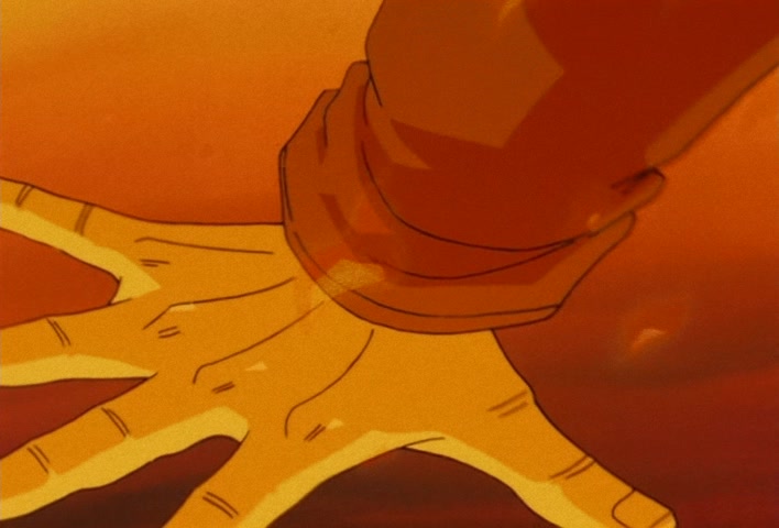 Dragon Ball Z Ep 156: On Your Knees, Cell! I am Super Vegeta!! @ 07:29