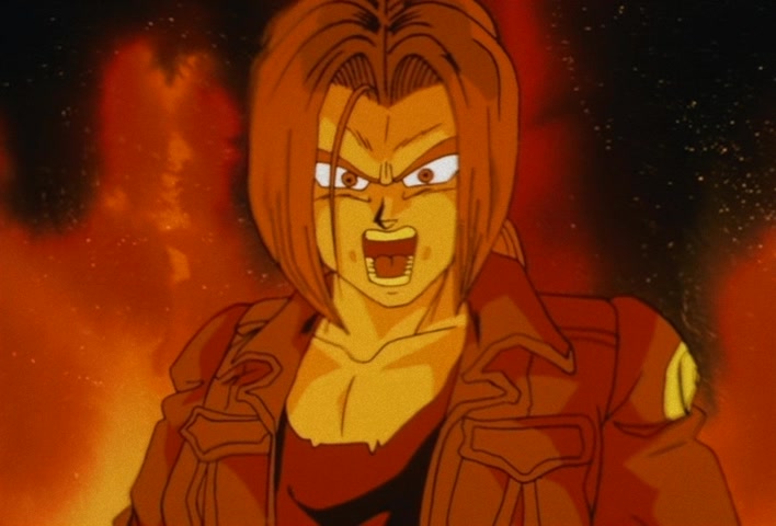 Dragon Ball Z Ep 156: On Your Knees, Cell! I am Super Vegeta!! @ 07:53