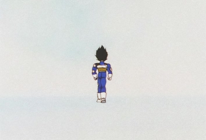 Dragon Ball Z Ep 156: On Your Knees, Cell! I am Super Vegeta!! @ 08:33