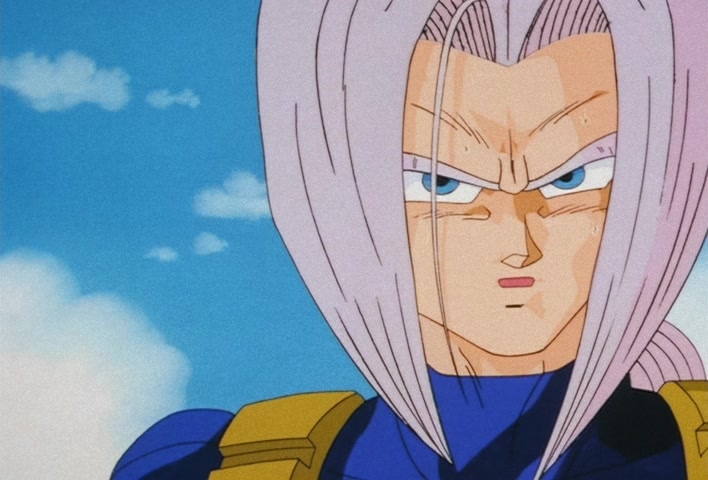 Dragon Ball Z Ep 156: On Your Knees, Cell! I am Super Vegeta!! @ 10:30