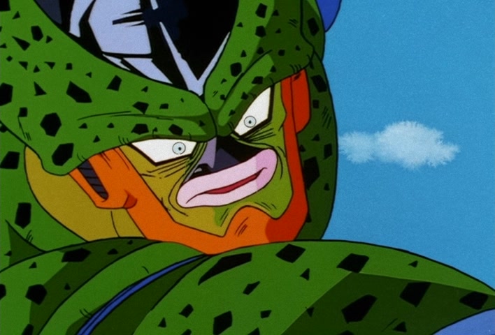 Dragon Ball Z Ep 157: Dangerous Pride!! A Challenge to Cell's Perfect Form @ 02:31