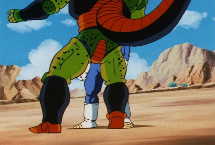 Dragon Ball Z Ep 157: Dangerous Pride!! A Challenge to Cell's Perfect Form @ 02:43