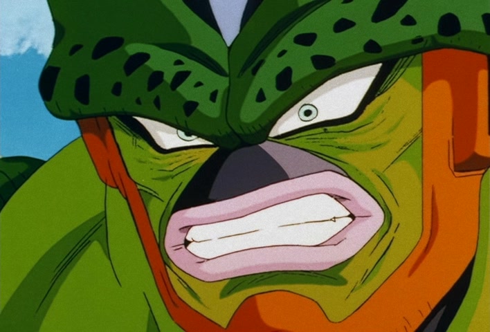 Dragon Ball Z Ep 157: Dangerous Pride!! A Challenge to Cell's Perfect Form @ 03:41