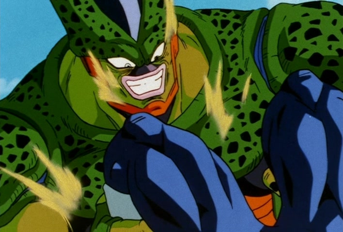 Dragon Ball Z Ep 157: Dangerous Pride!! A Challenge to Cell's Perfect Form @ 16:44