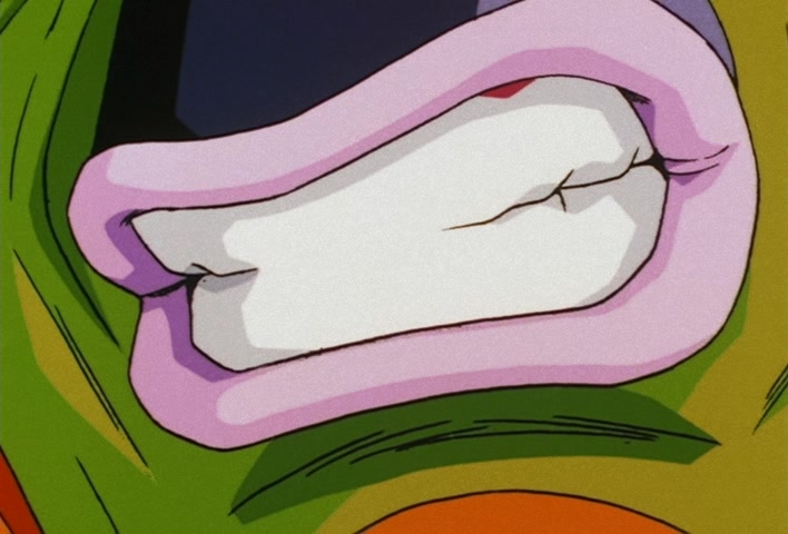 Dragon Ball Z Ep 157: Dangerous Pride!! A Challenge to Cell's Perfect Form @ 21:36