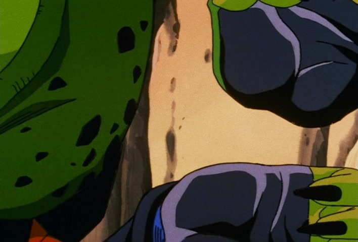 Dragon Ball Z Ep 158: I'm So Distraught!! Kuririn's Handiwork in Destroying No. 18 @ 01:56