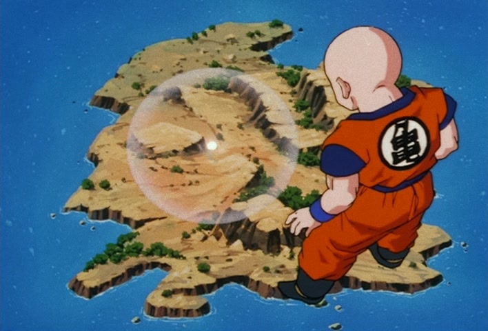 Dragon Ball Z Ep 158: I'm So Distraught!! Kuririn's Handiwork in Destroying No. 18 @ 02:08