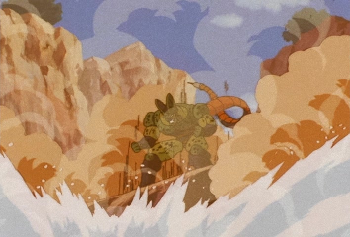 Dragon Ball Z Ep 158: I'm So Distraught!! Kuririn's Handiwork in Destroying No. 18 @ 04:16