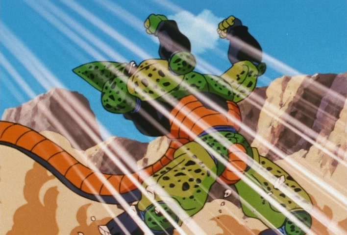 Dragon Ball Z Ep 158: I'm So Distraught!! Kuririn's Handiwork in Destroying No. 18 @ 04:28