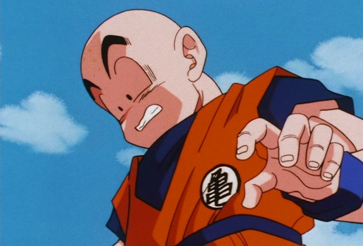 Dragon Ball Z Ep 158: I'm So Distraught!! Kuririn's Handiwork in Destroying No. 18 @ 07:12