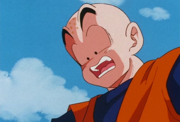 Dragon Ball Z Ep 158: I'm So Distraught!! Kuririn's Handiwork in Destroying No. 18 @ 07:18