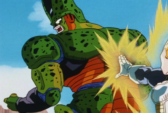 Dragon Ball Z Ep 158: I'm So Distraught!! Kuririn's Handiwork in Destroying No. 18 @ 08:28
