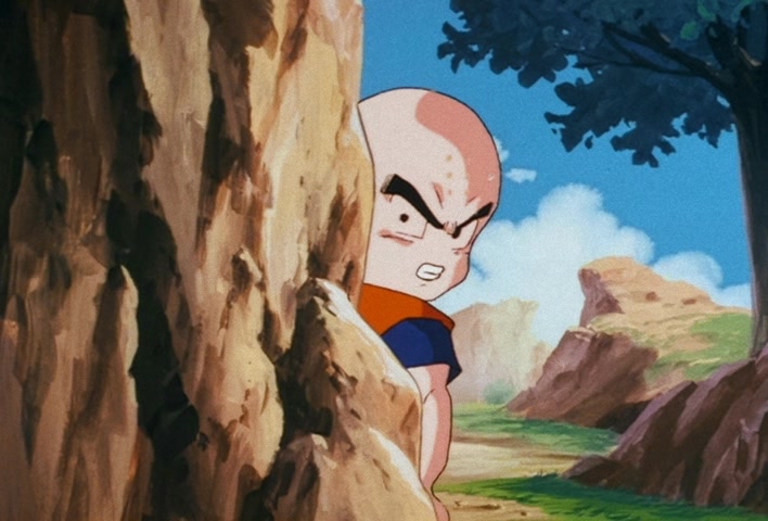 Dragon Ball Z Ep 158: I'm So Distraught!! Kuririn's Handiwork in Destroying No. 18 @ 09:32