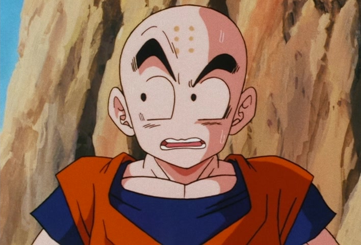 Dragon Ball Z Ep 158: I'm So Distraught!! Kuririn's Handiwork in Destroying No. 18 @ 09:38