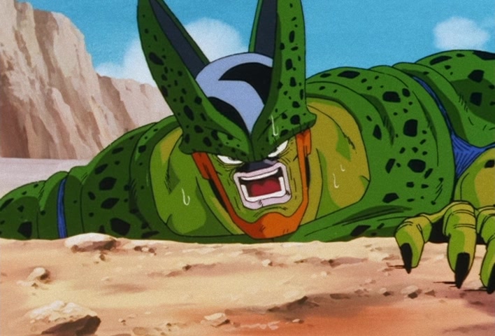 Dragon Ball Z Ep 158: I'm So Distraught!! Kuririn's Handiwork in Destroying No. 18 @ 10:31