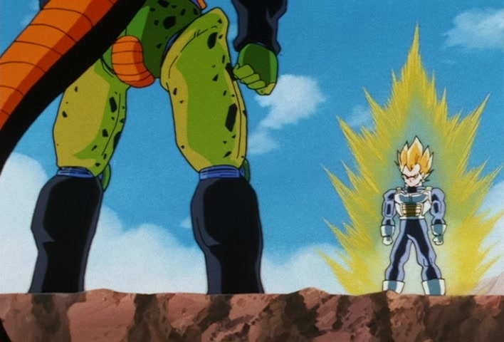 Dragon Ball Z Ep 158: I'm So Distraught!! Kuririn's Handiwork in Destroying No. 18 @ 11:17