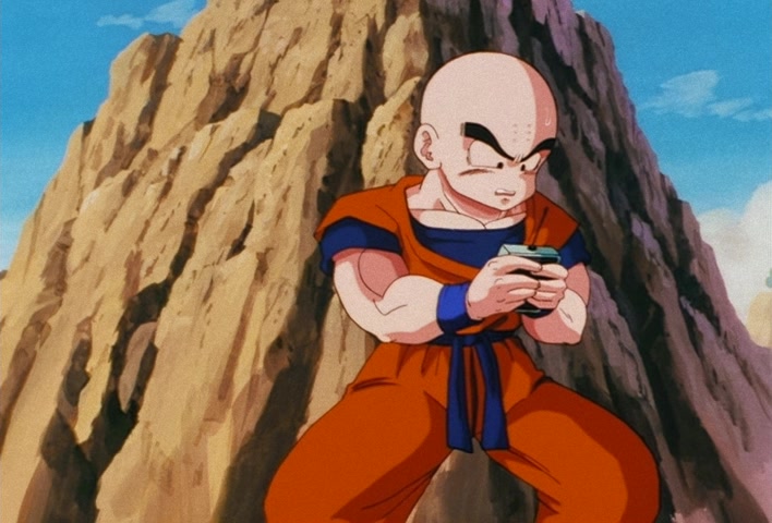 Dragon Ball Z Ep 158: I'm So Distraught!! Kuririn's Handiwork in Destroying No. 18 @ 14:19