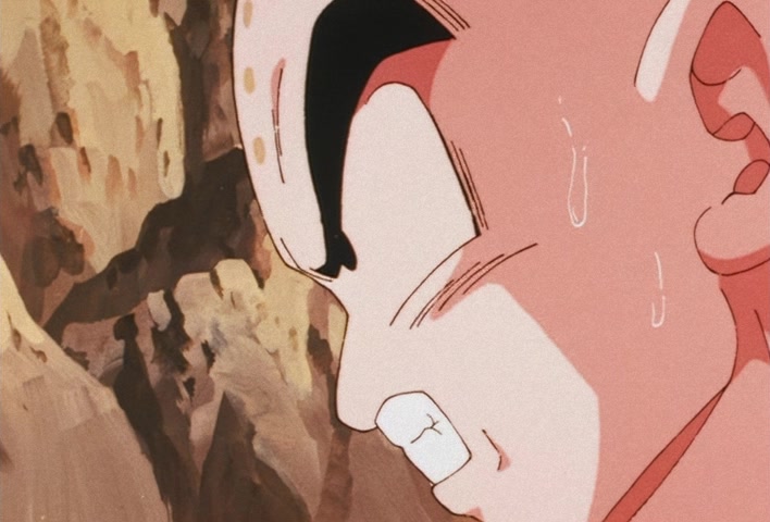 Dragon Ball Z Ep 158: I'm So Distraught!! Kuririn's Handiwork in Destroying No. 18 @ 16:57