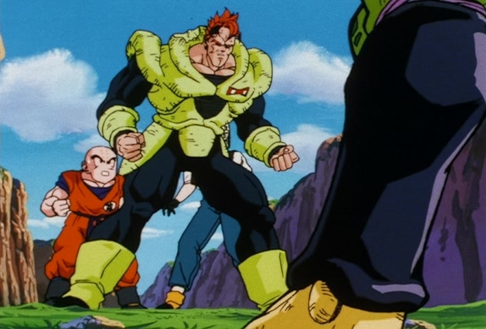 Dragon Ball Z Ep 159: A Shock to the Entire Universe!! Cell, A Spectacular Evolution Toward His Perfect Form @ 08:33