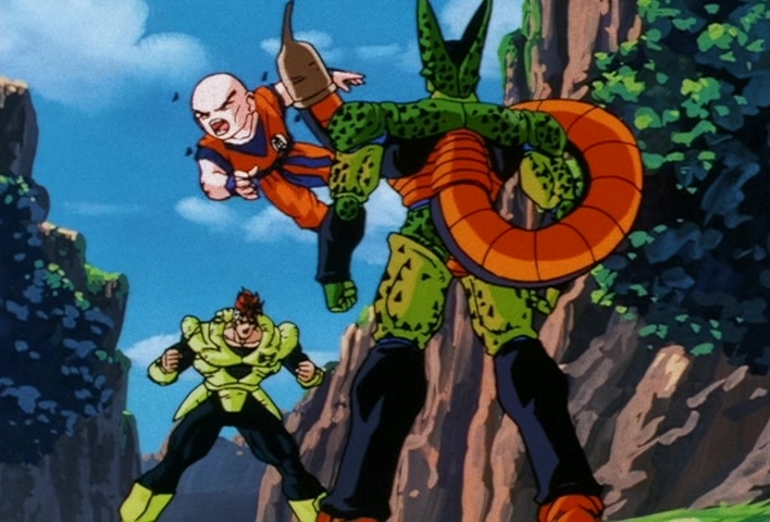 Dragon Ball Z Ep 159: A Shock to the Entire Universe!! Cell, A Spectacular Evolution Toward His Perfect Form @ 10:07