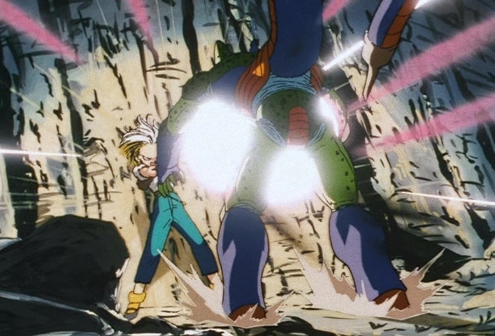 Dragon Ball Z Ep 159: A Shock to the Entire Universe!! Cell, A Spectacular Evolution Toward His Perfect Form @ 13:32