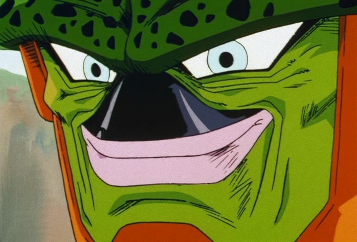 Dragon Ball Z Ep 159: A Shock to the Entire Universe!! Cell, A Spectacular Evolution Toward His Perfect Form @ 14:01